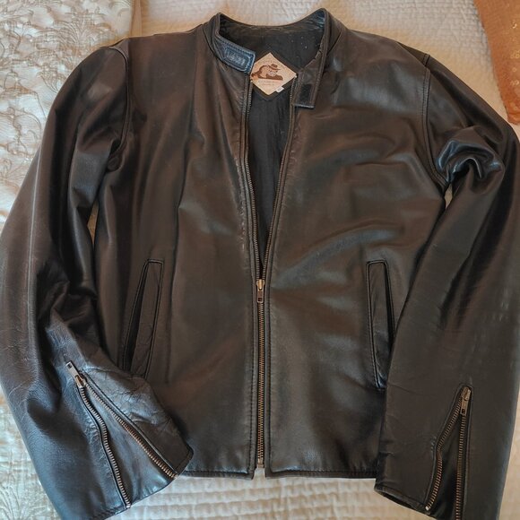 🔥 VINTAGE 1980s Lambskin Leather Jacket – Leather Line NYC 🔥 - Picture 2 of 9